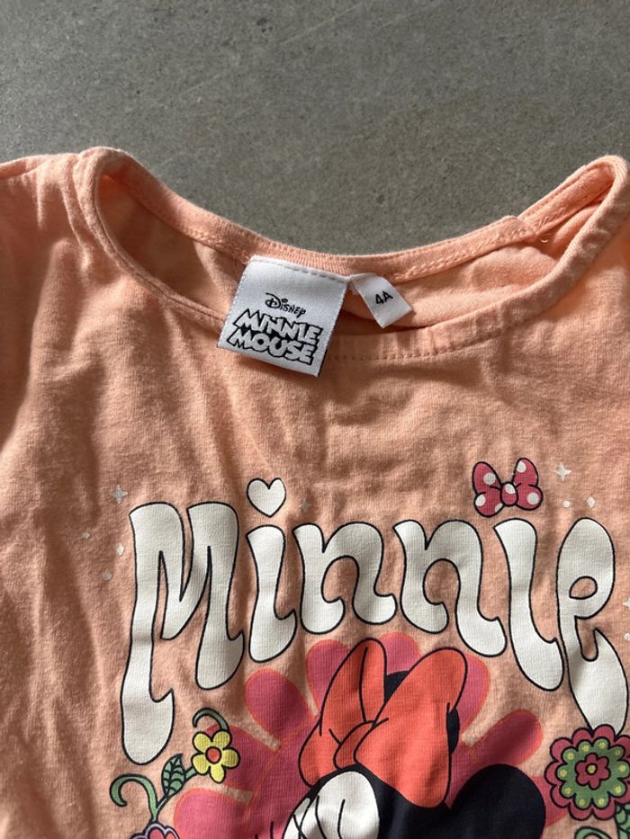 T-shirt corail Minnie - photo numéro 2