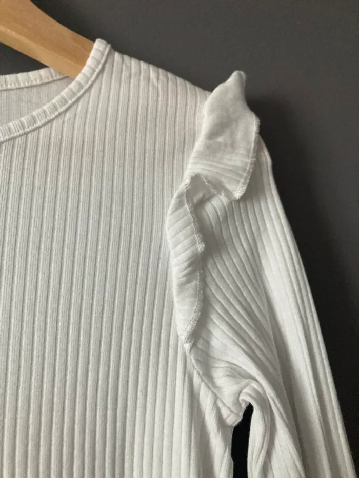 H&M petite robe blanche taille 7-8 ans - photo numéro 4