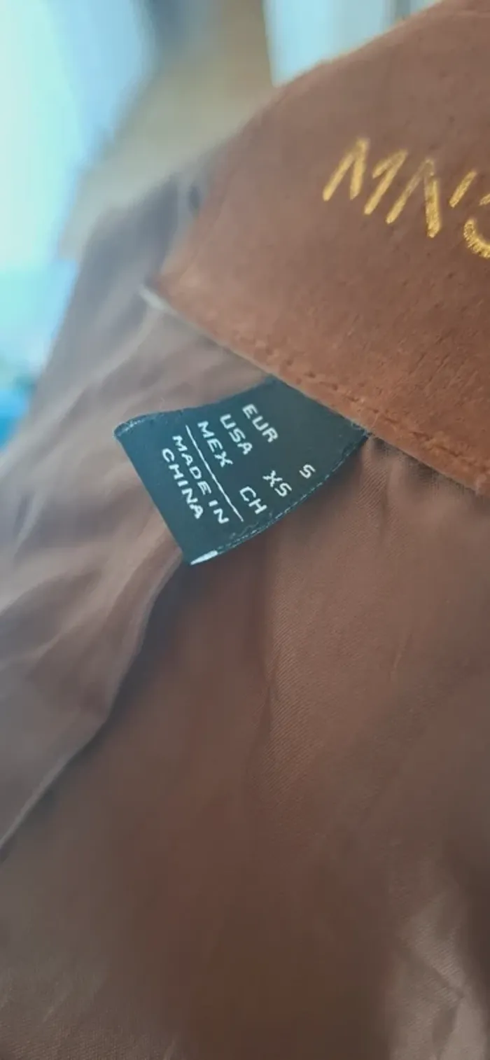 🧥 Perfecto Mango en cuir véritable – Chocolat intense - LA tendance de cet automne - photo numéro 14