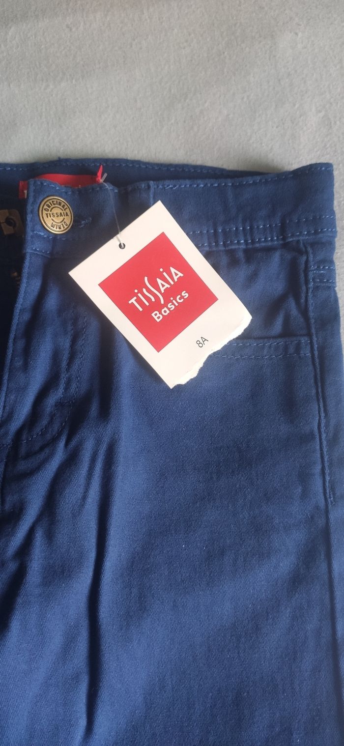 Pantalon toile fille 8 an neuf, - photo numéro 3