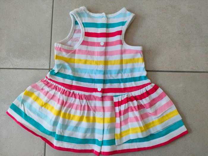 Robe rayée - Taille 3 mois - photo numéro 2