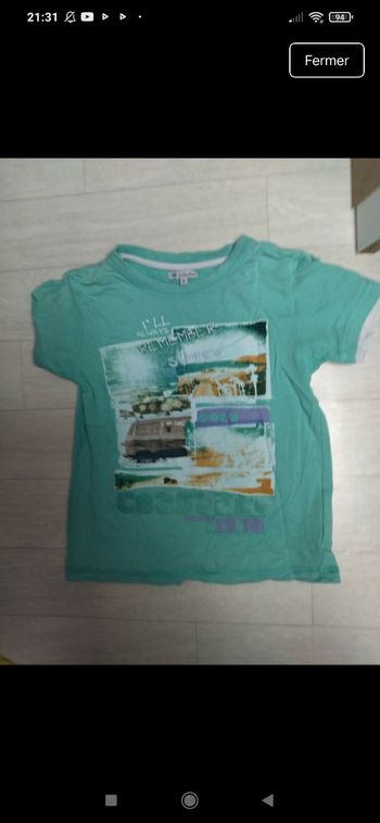 Tee shirt 8 ans u collection 