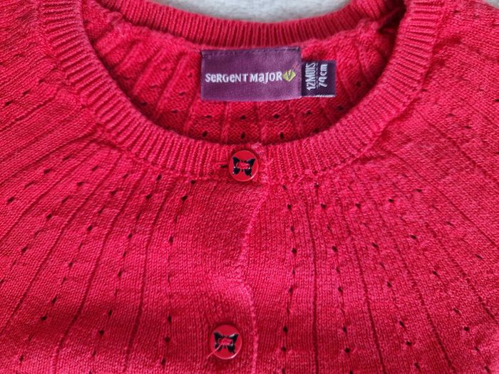Gilet rouge - 12M - Sergent Major (neuf) - photo numéro 12