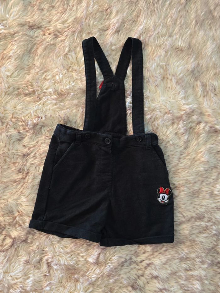 Salopette noire Minnie 18 mois 81cm