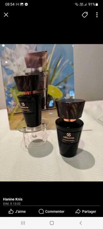 Consultante chogan vend parfum cosmetique etc