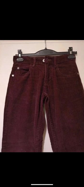 Pantalon Gap bordeaux. Taille 10 ans