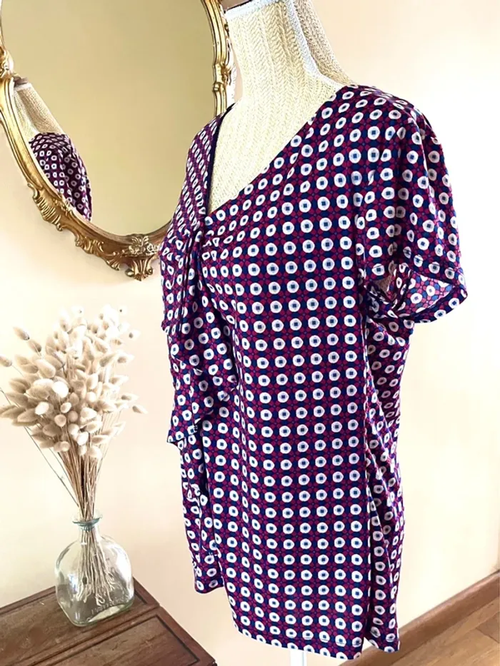 Haut Cassis Collection - Taille 44 - photo numéro 9