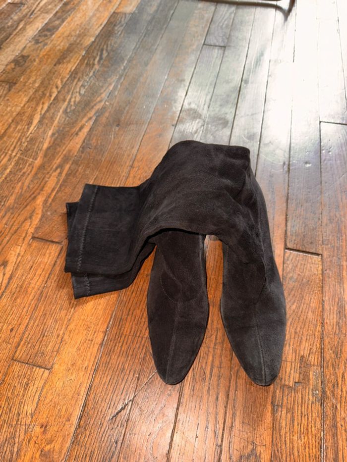 Bottes en daim Robert Clergerie  Taille 5,5 donc 36,5 - photo numéro 8