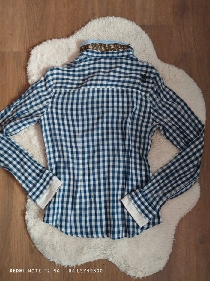 Chemise a carreaux IKKS taille 12 ans - photo numéro 2