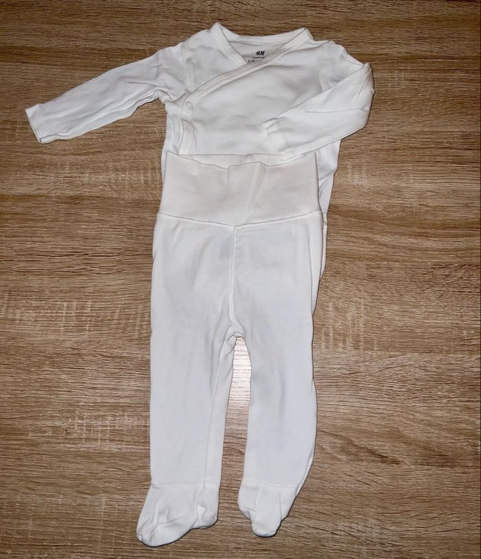 Ensemble bébé H&M 3-6 mois / 62 cm - photo numéro 2