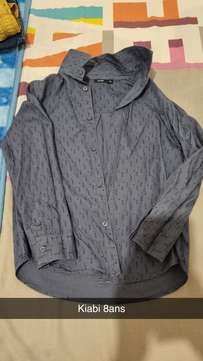 Chemise manches longues