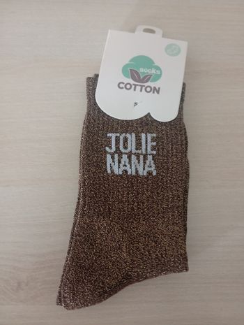 Chaussette a paillettes 