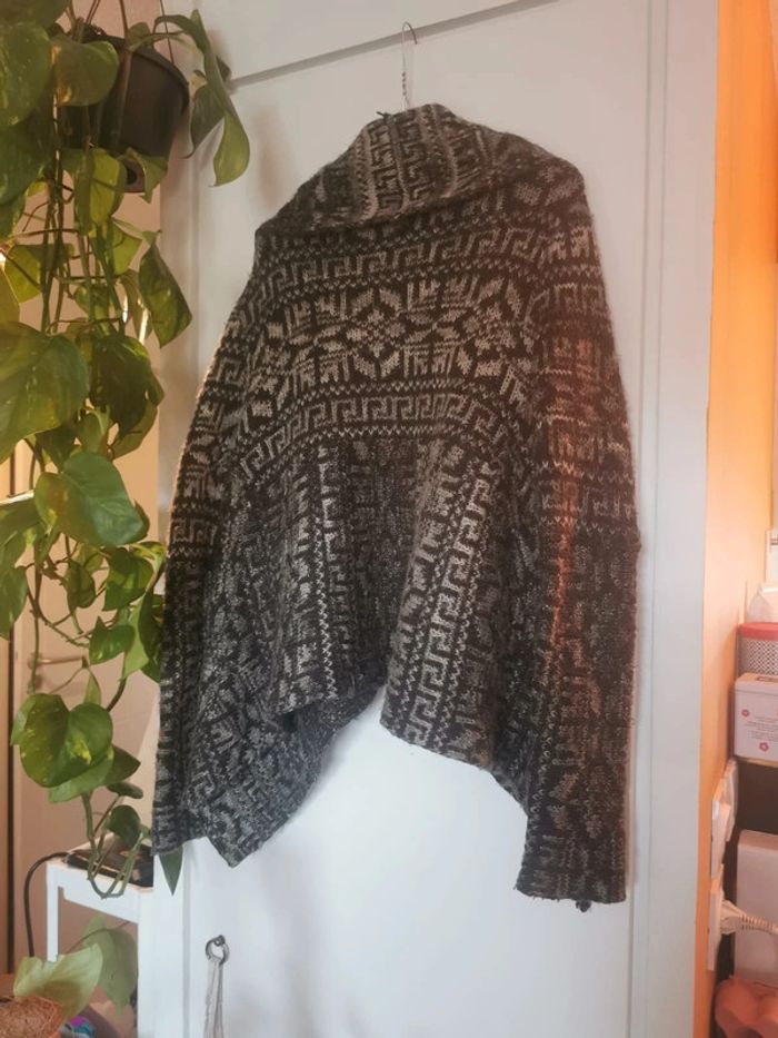 Gilet tricoté à motifs - photo numéro 2