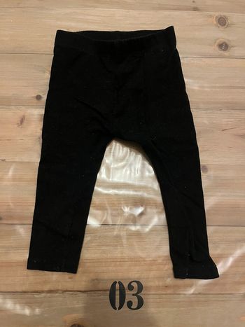 Legging noir Kiabi 18 mois