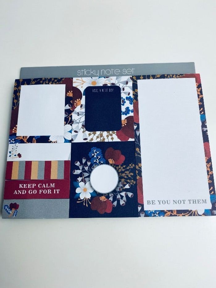 Set de sticky notes marque Centrakor Neuf