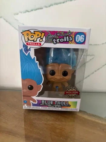 Figurine funko pop Blue troll trolls 06