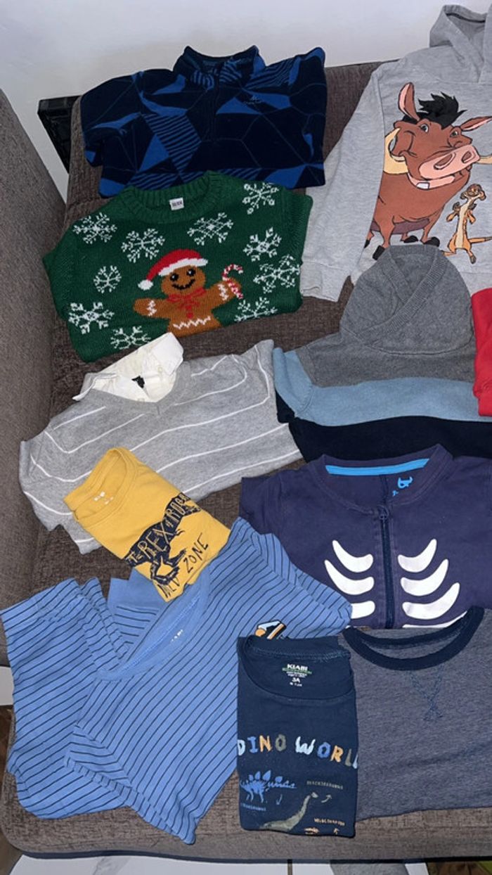 Lot 3 ans hiver  (20 vêtements environs ) petit colis - photo numéro 2