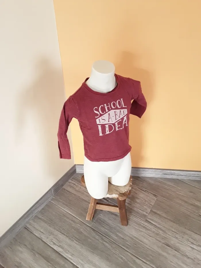 Tee shirt manches longues 3 ans (96 cm) - photo numéro 6