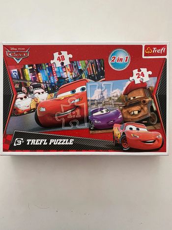 2 puzzles cars