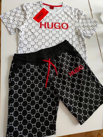 Ensemble garçon t-shirt short neuf 