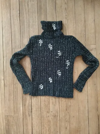 Pull avec strass
