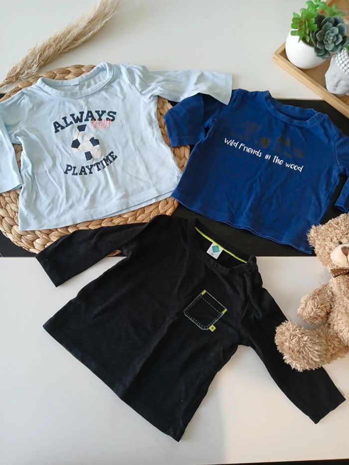 Lot haut ML bébé garçon Taille 6 Mois🌿🦊 - photo numéro 2