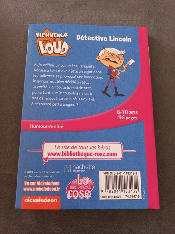 Livre bibliotheque rose bienvenue chez les loud tome 9 - photo numéro 2
