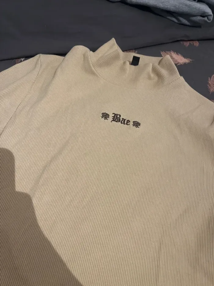 TEE shirt beige - photo numéro 2
