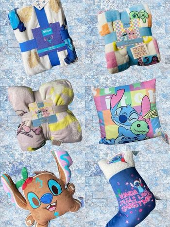 Lot plaid et coussin stitch