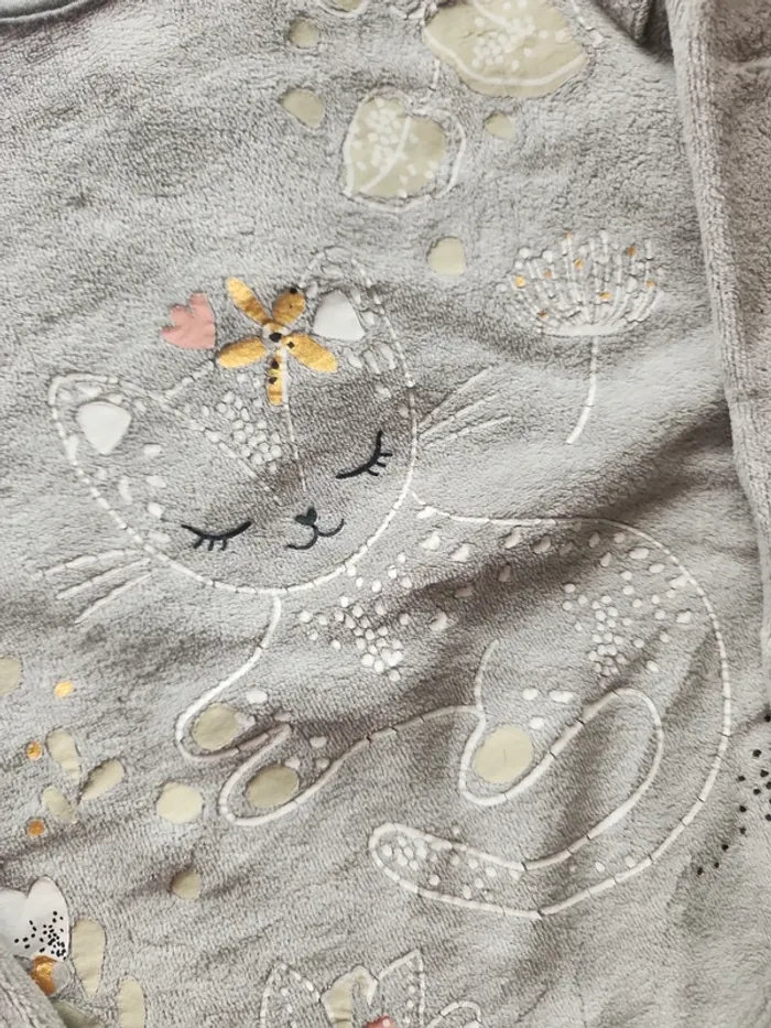 Lot 2 pyjamas 2 pièces hiver velours 36 mois - photo numéro 9