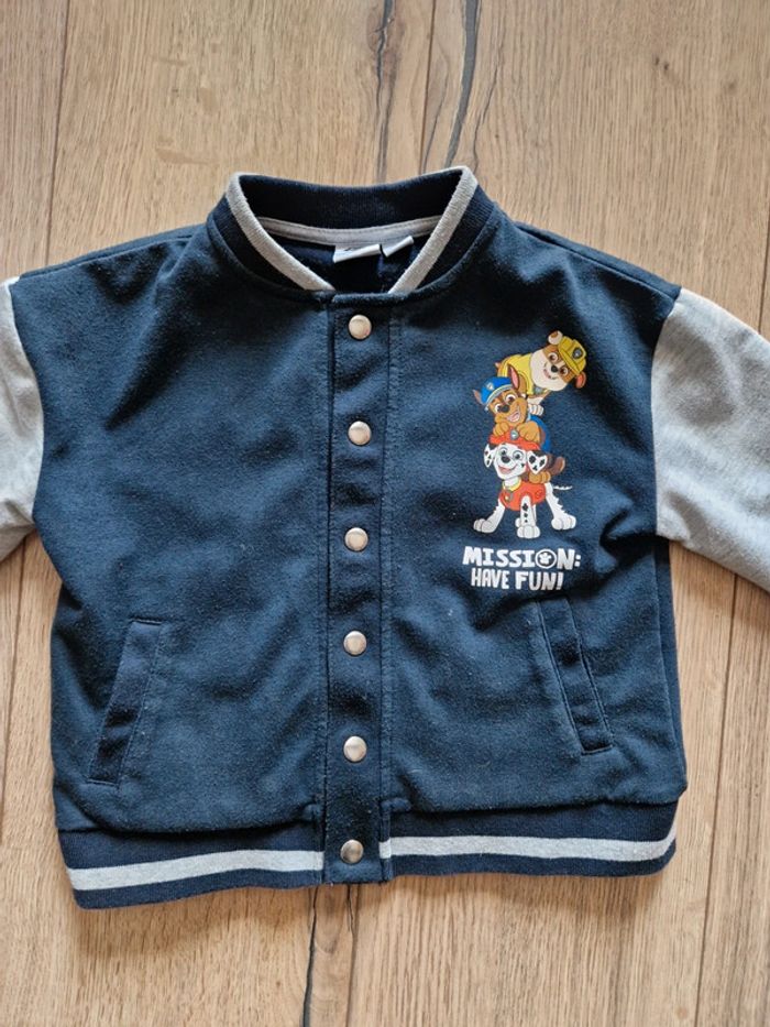 Petite veste pression