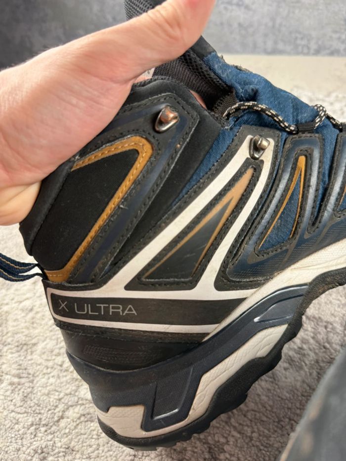 Salomon X Ultra 3 Boots Gore-Tex - Blue & Black & Brown - photo numéro 18