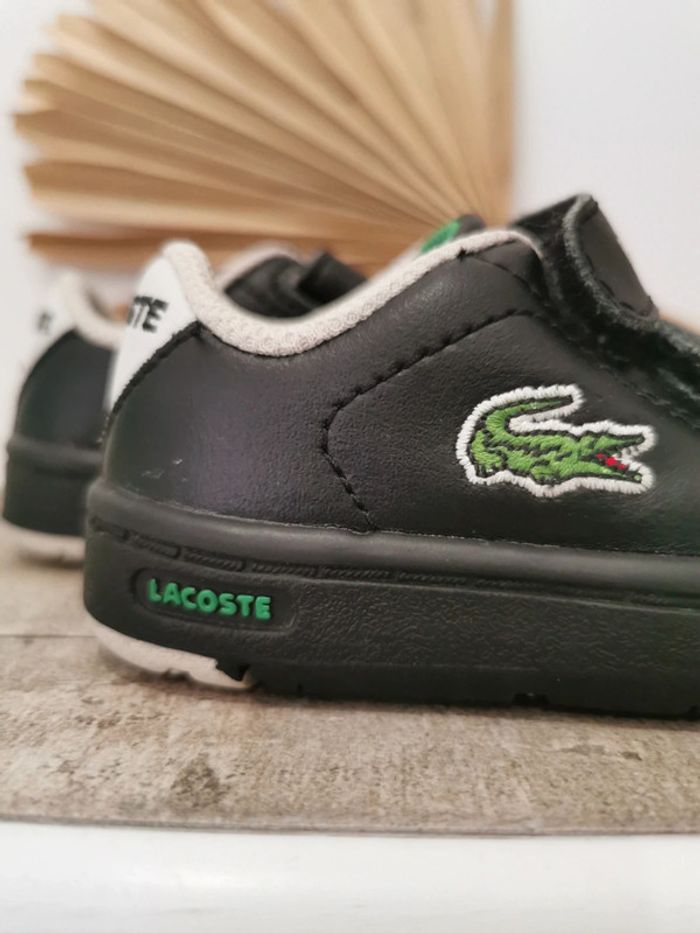 🌿Basket Lacoste enfant taille 19 - photo numéro 5