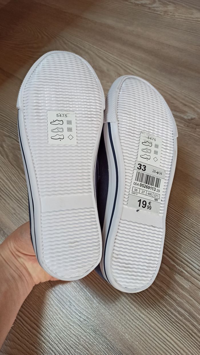 Mocassin chaussures garçon 33 marine neuve - photo numéro 3
