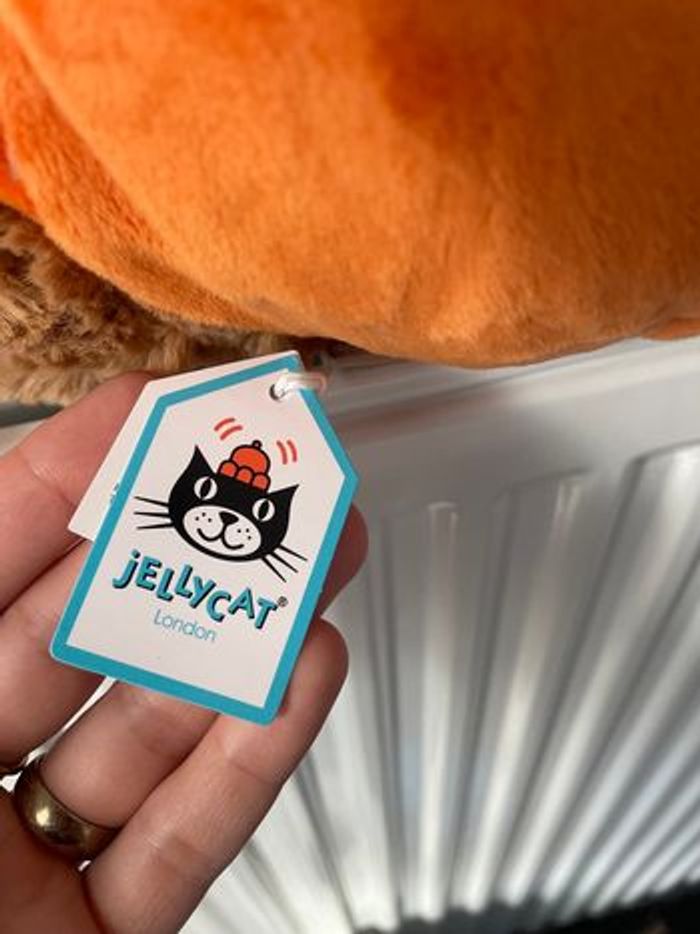 Peluche jellycat Ours Bartholomew Citrouilles 🎃 - photo numéro 7