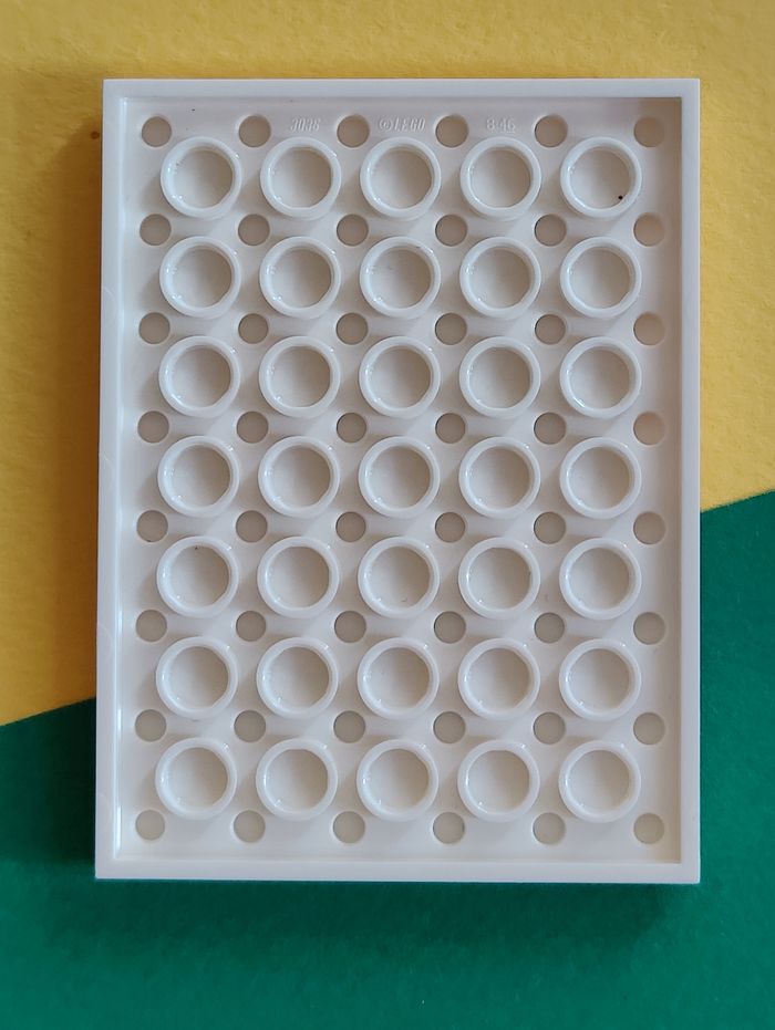 10 plaques 6x8 blanches LEGO - Etat neuf 🌟 - Envoi rapide 🚚💨 - photo numéro 2