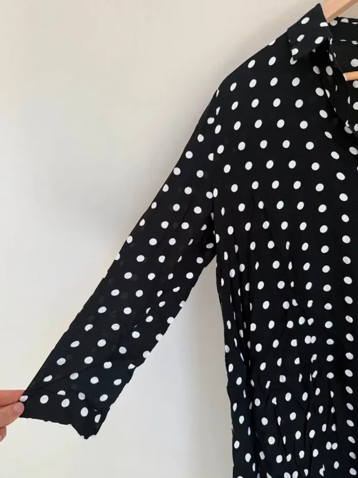 Chemise à pois Zara - photo numéro 2