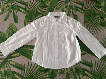 chemise blanche 4 ans