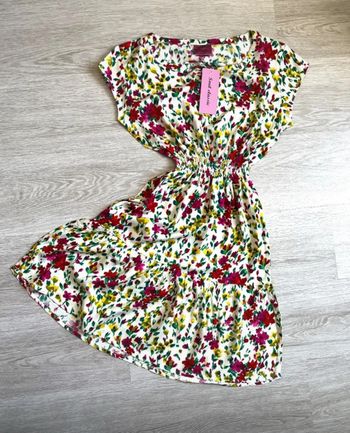 Robe florale été taille S