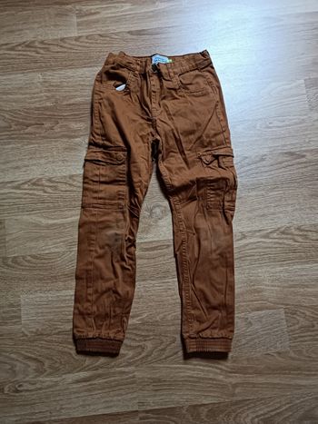 Pantalon cargo marron 10 ans