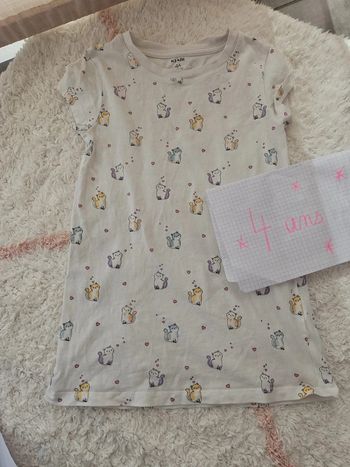 nuisette été manche courte debardeur fille 4 ans