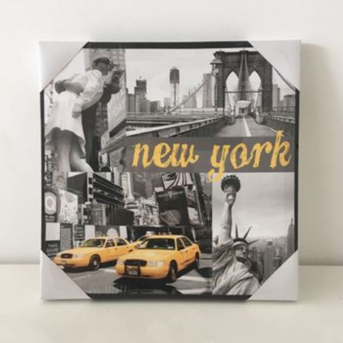 Tableau sur toile New-York (NEUF)