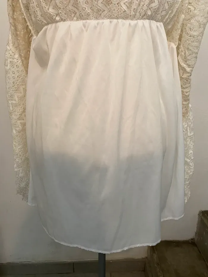 Robe bohème écrue – Taille M – Marque Fashion - photo numéro 3