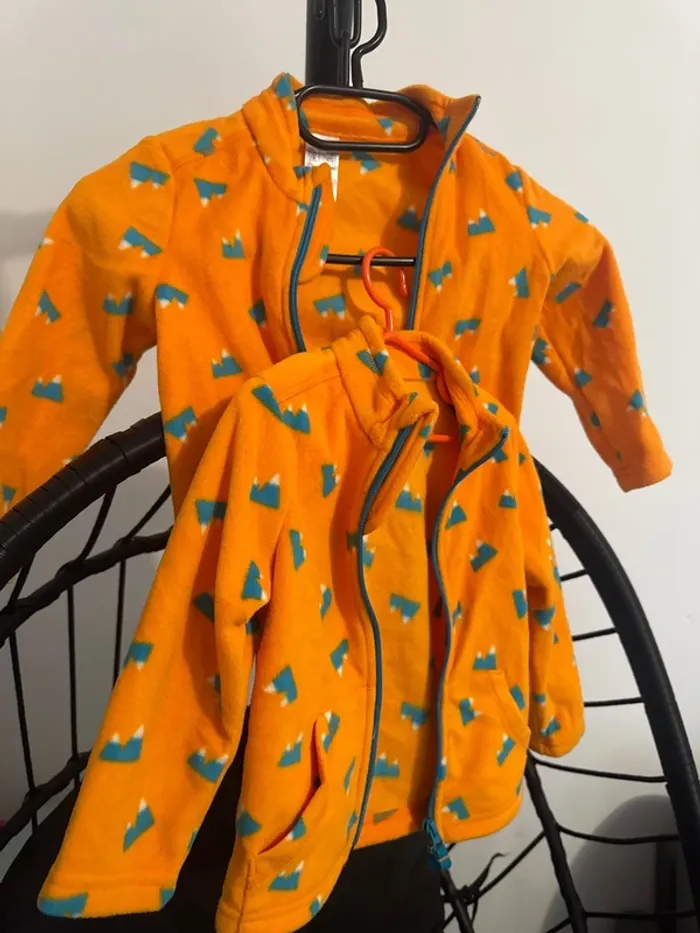 Lot de deux veste polaire enfant - photo numéro 2