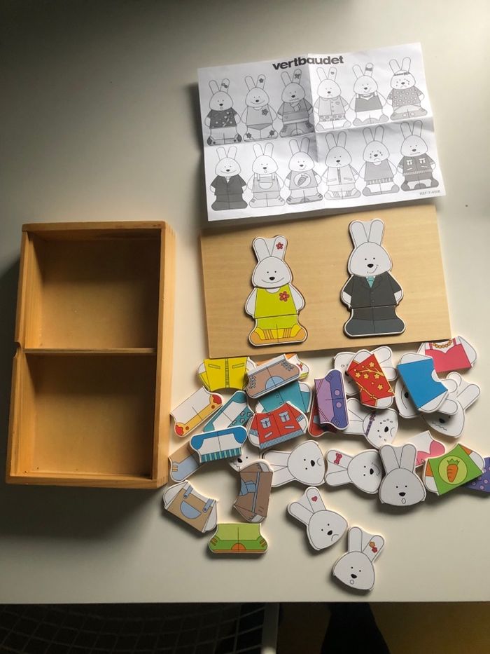 Jouet bois éducatif