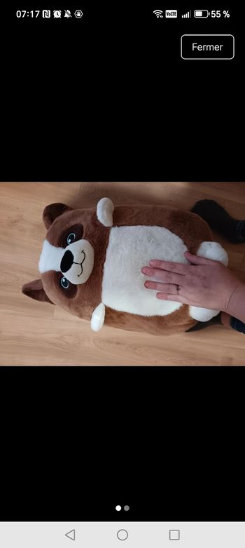 Peluche José le chien 