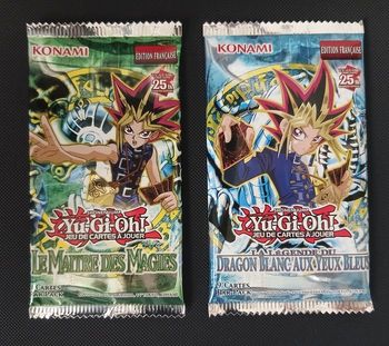 Yu-Gi-Oh Boosters La Légende du Dragon Blanc Aux Yeux Bleus-Le Maître Des Magies éditions 25 ans FR 