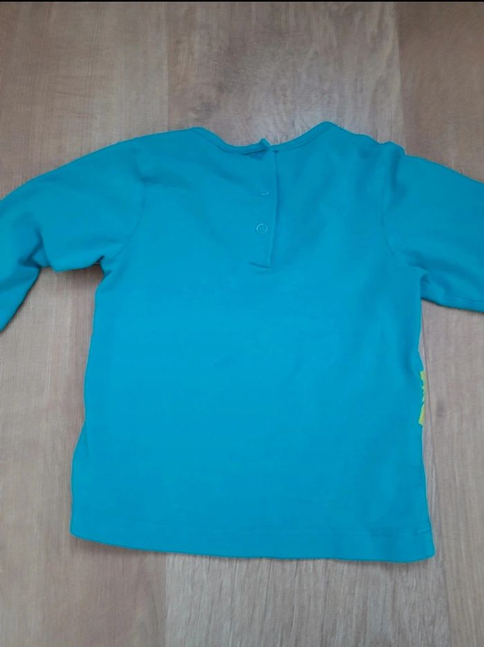 T-shirt bleu Orchestra 18 mois - photo numéro 4