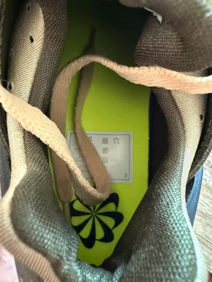 Nike air huarache crater prm verte et beige - photo numéro 8
