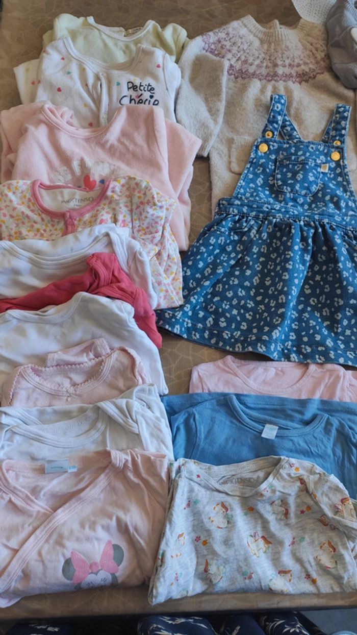 Lot vêtements bébé fille 9 mois hiver 🪾 - photo numéro 2